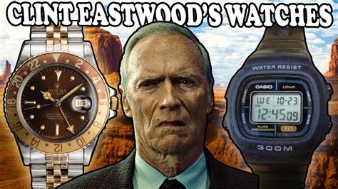 clint eastwood watch pattern